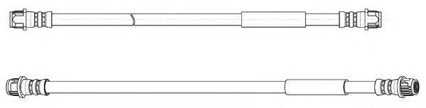CEF 512808 Гальмівний шланг