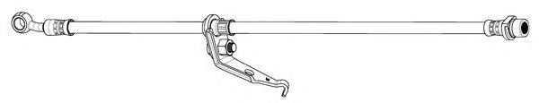 CEF 514786 Гальмівний шланг