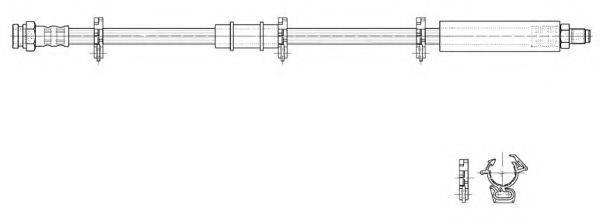 CEF 516975 Гальмівний шланг