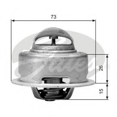 GATES TH01591G1 Термостат, охолоджуюча рідина