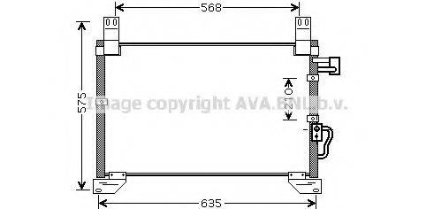 PRASCO DW5076 Конденсатор, кондиціонер
