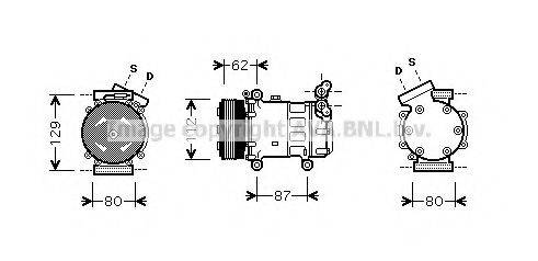 PRASCO RTK331 Компресор, кондиціонер