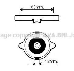 PRASCO 980015 Кришка, радіатор