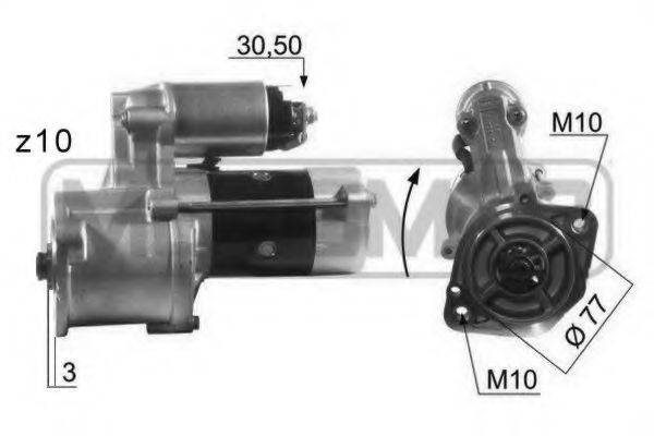 MESSMER 220013 Стартер