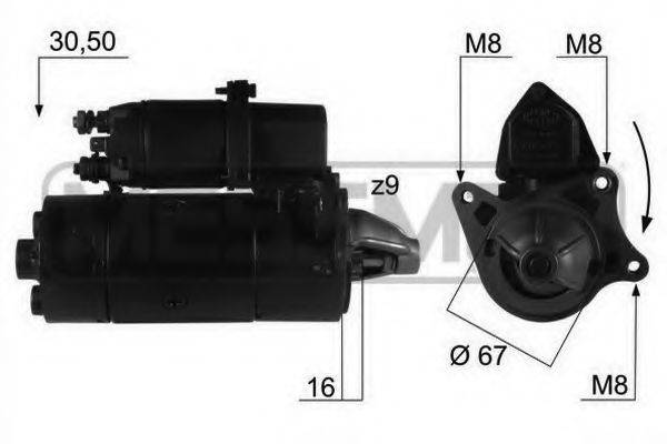 MESSMER 220067 Стартер