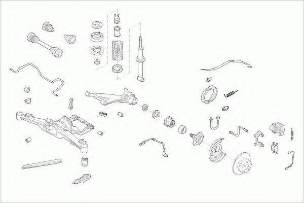 LEMFORDER BMW5RL001 Рульове управління; Підвіска колеса