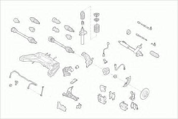 LEMFORDER SKODAFABIAFL004 Рульове управління; Підвіска колеса