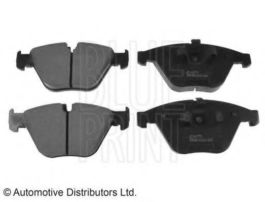 BLUE PRINT ADB114208 Комплект гальмівних колодок, дискове гальмо