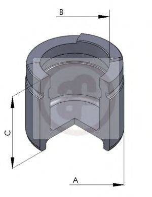 AUTOFREN SEINSA D025259 Поршень, корпус скоби гальма