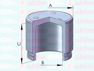 AUTOFREN SEINSA D025509 Поршень, корпус скоби гальма