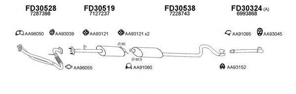 VENEPORTE 300143 Система випуску ОГ