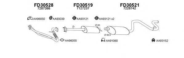 VENEPORTE 300144 Система випуску ОГ