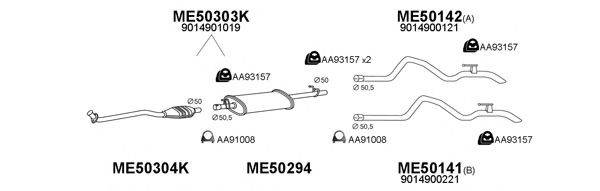 VENEPORTE 500119 Система випуску ОГ