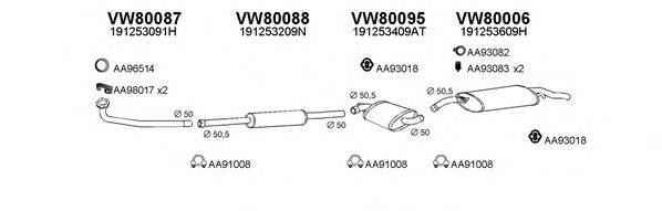 VENEPORTE 800488 Система випуску ОГ