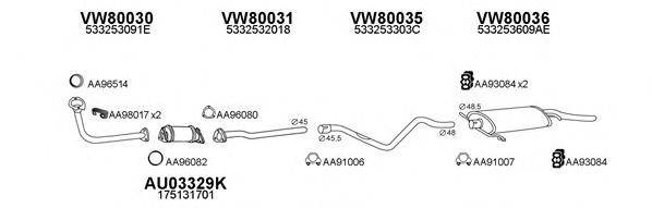 VENEPORTE 800506 Система випуску ОГ