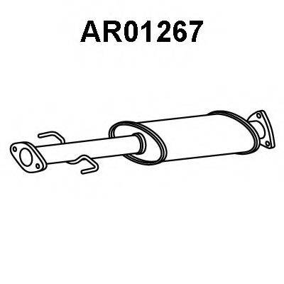 VENEPORTE AR01267 Передглушувач вихлопних газів