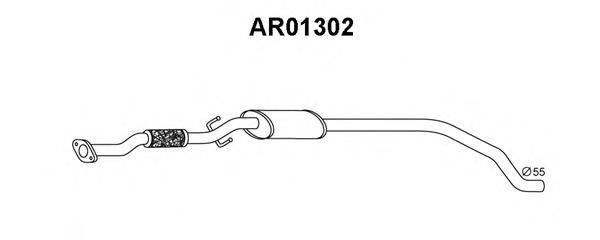 VENEPORTE AR01302 Передглушувач вихлопних газів