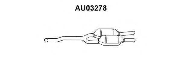 VENEPORTE AU03278 Передглушувач вихлопних газів