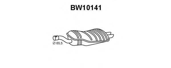 VENEPORTE BW10141 Глушник вихлопних газів кінцевий