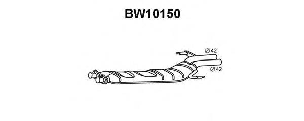 VENEPORTE BW10150 Передглушувач вихлопних газів