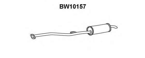 VENEPORTE BW10157 Глушник вихлопних газів кінцевий