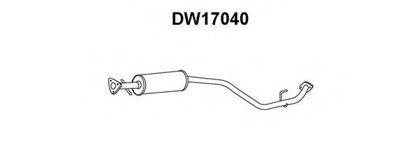 VENEPORTE DW17040 Передглушувач вихлопних газів