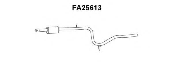 VENEPORTE FA25613 Передглушувач вихлопних газів