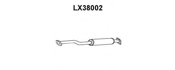 VENEPORTE LX38002 Передглушувач вихлопних газів