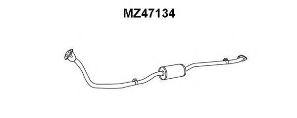 VENEPORTE MZ47134 Передглушувач вихлопних газів