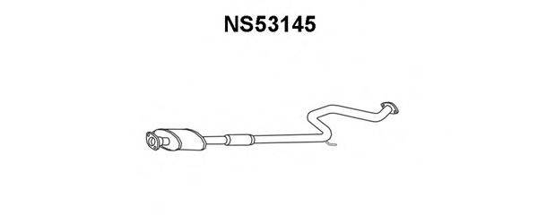 VENEPORTE NS53145 Середній глушник вихлопних газів