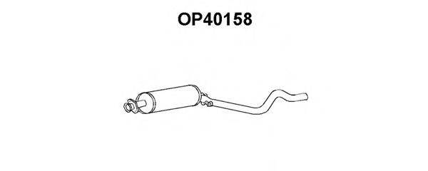 VENEPORTE OP40158 Передглушувач вихлопних газів