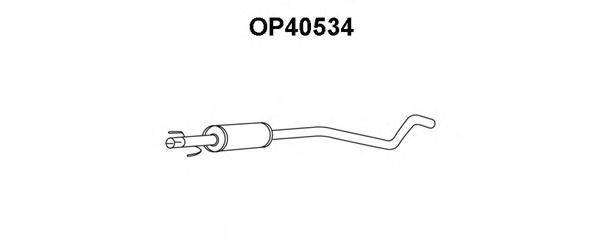 VENEPORTE OP40534 Передглушувач вихлопних газів