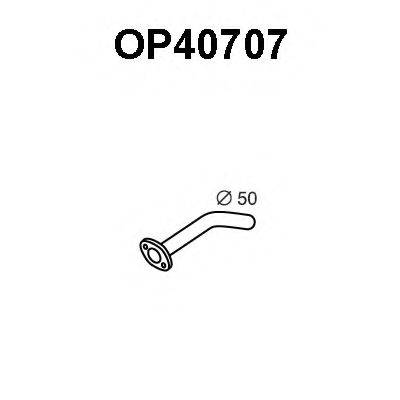 VENEPORTE OP40707 Труба вихлопного газу