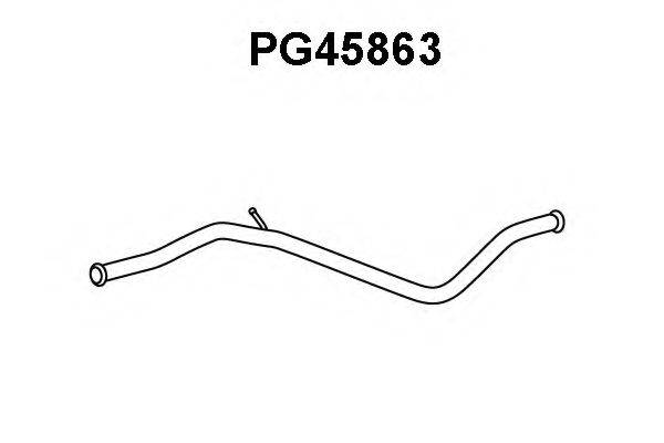 VENEPORTE PG45863 Труба вихлопного газу