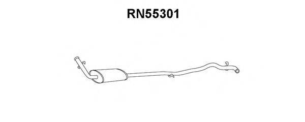 VENEPORTE RN55301 Середній глушник вихлопних газів