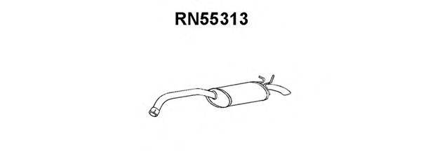 VENEPORTE RN55313 Глушник вихлопних газів кінцевий