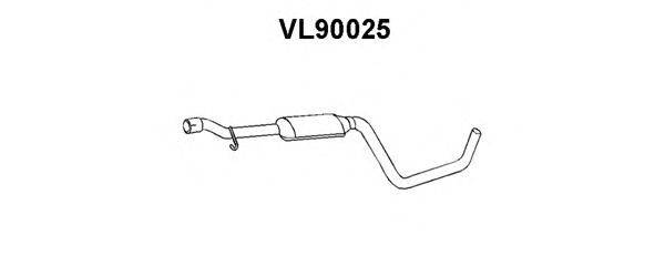 VENEPORTE VL90025 Передглушувач вихлопних газів