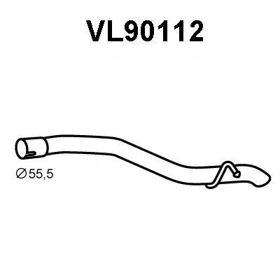 VENEPORTE VL90112 Труба вихлопного газу