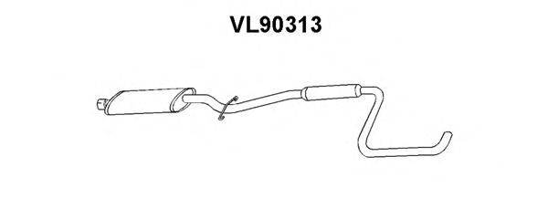 VENEPORTE VL90313 Передглушувач вихлопних газів