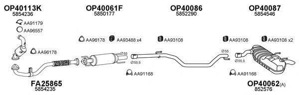 VENEPORTE 400529 Система випуску ОГ