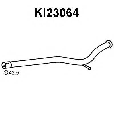 VENEPORTE KI23064 Труба вихлопного газу