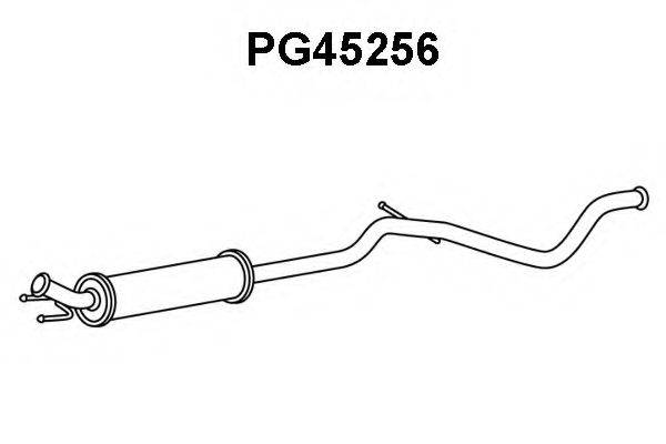 VENEPORTE PG45256 Передглушувач вихлопних газів