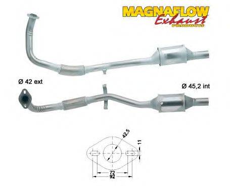 MAGNAFLOW 85855D Каталізатор