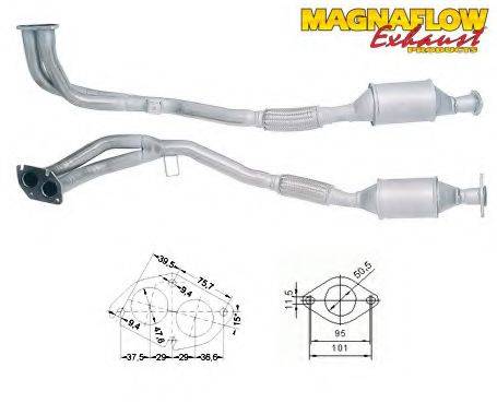 MAGNAFLOW 85837 Каталізатор