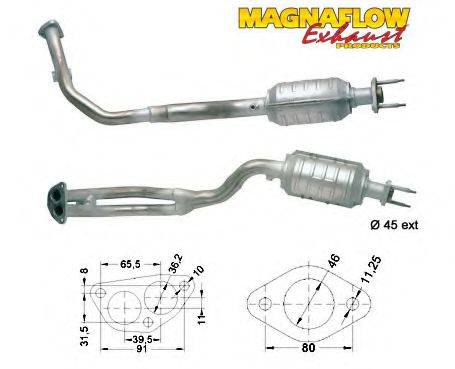 MAGNAFLOW 81848 Каталізатор