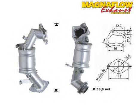 MAGNAFLOW 78020D Каталізатор