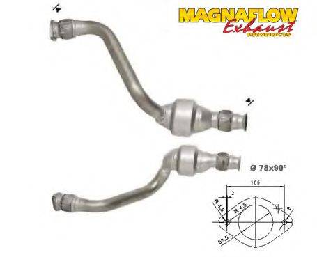 MAGNAFLOW 75816D Каталізатор