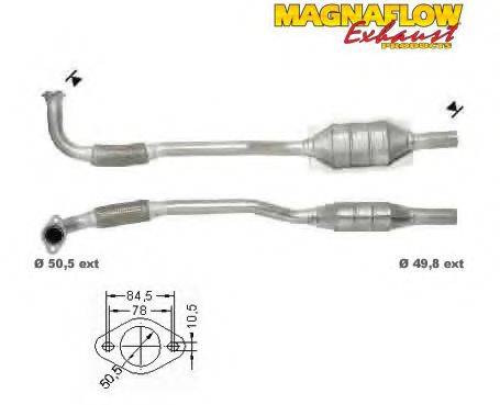 MAGNAFLOW 75803D Каталізатор