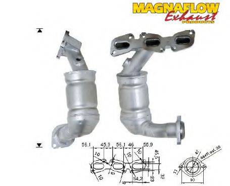 MAGNAFLOW 72512 Каталізатор