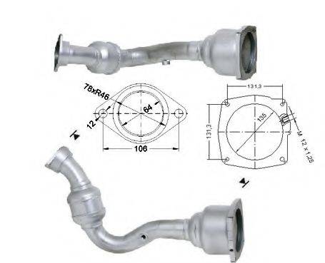 MAGNAFLOW 70919D Каталізатор